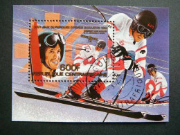 Olympic Games - Winter 1984: Sarajevo # Central African Republic # 1984 Used #bl.297 - Hiver 1984: Sarajevo