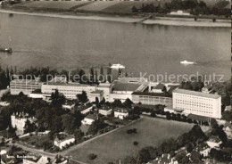 72404628 Bonn Rhein Bundeshaus Fliegeraufnahme Bad Godesberg - Bonn