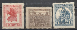 Hongrie YT 284-286 Neuf Avec Charnière X MH - Unused Stamps