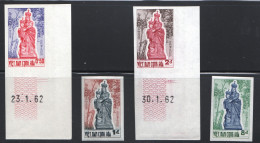 1962  Madonna  Sc 193-6  Rare Imperf MNH Set - Viêt-Nam