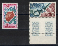 Wallis Et Futuna - YV PA 18 & 19 N** MNH Luxe Complète Vie Marine Cote 35,50 Euros - Neufs