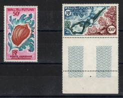 Wallis Et Futuna - YV PA 18 & 19 N** MNH Luxe Complète Vie Marine Cote 35,50 Euros - Unused Stamps