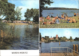 72403143 Waren Mueritz Badestrand Zeltplatz Ecktannen Waren - Waren (Müritz)