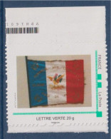 Drapeau Tricolore Français Honneur Aux Conscrits Classe 1970 Ville De Mios Honneur Et Patrie 28.11.2015 LV Coq Gaulois - Other & Unclassified