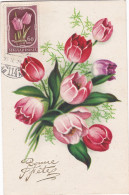 Carte Maximum Hongrie Hungary Fleur Flower 1026 Tulipe Tulip - Cartoline Maximum