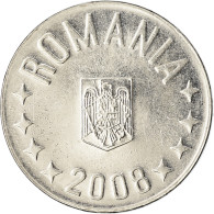 Monnaie, Roumanie, 10 Bani, 2008, Bucharest, SUP, Nickel Plated Steel, KM:191 - Roemenië