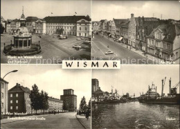 72401797 Wismar Mecklenburg Arkt Mit Wasserkunst Und Rathaus Rud Breitscheid Str - Wismar