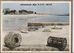 Almanach Des P.T.T.  1975 - Larmor Plage (morbihan) - Vichy (allier) Le Pavillon De Golf - Tamaño Grande : 1971-80