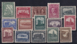 NEWFOUNDLAND 1923/24 - MLH - Sc# 104-114 - Complete Set! - 1908-1947