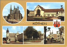 72401249 Koethen Anhalt Markt Sankt Jakobskirche Bahnhof Rathaus Boulevard Koeth - Koethen (Anhalt)