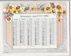 Almanach Des P.T.T.  1985 - Grand Format : 1981-90