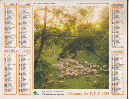 Almanach Des P.T.T.  1985 - Tamaño Grande : 1981-90