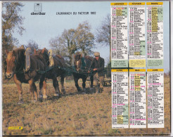 Almanach Du Facteur  1992 - Grand Format : 1991-00