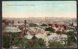 United States - 1915 - Boston - Bird's Eye View Of South Boston - Boston