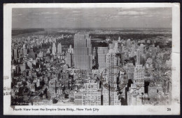 United States - 1953 - NY - North View From The Empire State Building - Empire State Building