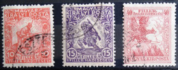 HONGRIE                        N° 159/161                    OBLITERE - Used Stamps