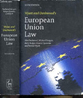 Wyatt And Dashwood's European Union Law - Sixth Edition - Alan Dashwood, Michael Dougan, Barry J Rodger, ... - 2011 - Linguistique
