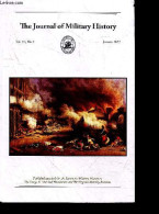 The Journal Of Military History - Vol, 87, N°1 - January 2023- Small Wars, Ecology And Imperialism In Precolonial South - Linguistique