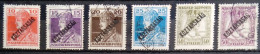 HONGRIE                        N° 211/216                    OBLITERE - Used Stamps