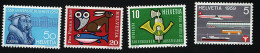 1959 Traffic  Michel CH 668 - 671 Stamp Number CH 370 - 373  Yvert Et Tellier CH 621 - 624 Xx MNH - Ongebruikt