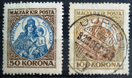 HONGRIE                        N° 315/316                   NEUF* Et OBLITERE - Unused Stamps