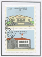 Europa CEPT 1990 Açores - Azores - Azoren - Portugal Y&T N°399 à 400 - Michel N°409 à 410 (o) - Se Tenant - 1990