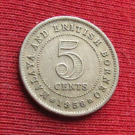 Malaya And British Borneo 5 Cents 1958 #2 W ºº - Malasia