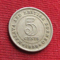 Malaya And British Borneo 5 Cents 1958 #2 W ºº - Maleisië