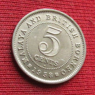 Malaya And British Borneo 5 Cents 1958 H #2 W ºº - Malaysie