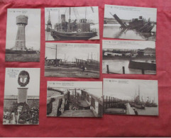 Lot Of 8  Zeebrugge Belgium > West Flanders > Zeebrugge   Ref 6349 - Zeebrugge