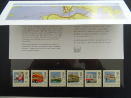 Hongkong Mi 615-620 ** , Sc 594-599 MNH , Mit Sonderblatt - Ungebraucht