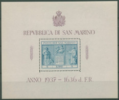 San Marino 1937 Forum Romanum Block 1 Postfrisch (C90430) - Blocchi & Foglietti