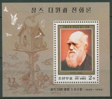Korea (Nord) 1999 Naturforscher Charles Darwin Block 424 Postfrisch (C98041) - Korea (Nord-)