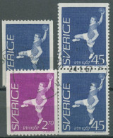 Schweden 1967 Handball-WM 568/69 Gestempelt - Gebruikt