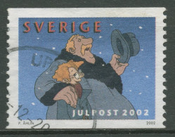 Schweden 2002 Weihnachten Zeichentrick " Karl- Bertil" 2322 Gestempelt - Usados