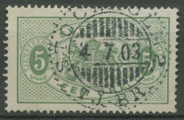 Schweden 1884 Dienstmarken Wappen D 3 B Gestempelt - Servizio