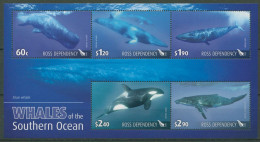Ross-Gebiet 2010 Wale Des Südpolarmeeres Schwertwal Block 4 Postfrisch (C40428) - Nuevos