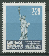 Sri Lanka 1976 Unabhängigkeit USA Freiheitsstatue 462 Postfrisch - Sri Lanka (Ceylon) (1948-...)
