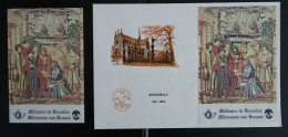 Belgien Mi Block 48 ** Und Erstagbrief - Unused Stamps