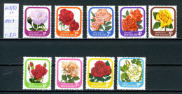 Nouvelle- Zélande  N° 645/53 Xx   Roses - Ongebruikt