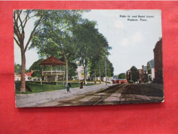 Main Street Band Stand   .   Hudson  Massachusetts    Ref 6349 - Autres & Non Classés