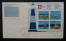 Kanada Mi Block 4 , Sc 1066a FDC , Ersttagsbrief - Used Stamps