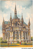 AIFP1-ILLUSTRATEUR-0115 - BARDAY - REIMS - L'abside De La Cathédrale  - Barday