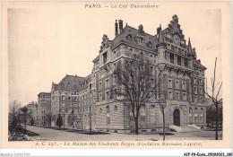 AIFP9-ECOLE-1003 - PARIS - La Cité Universitaire  - Schulen