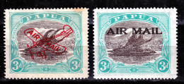 PAPUA  1929/1931 MH  AIR STAMPS - Andere-Oceanië