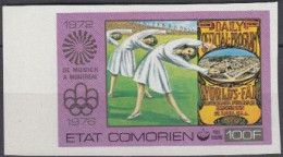Komoren Mi.Nr. 279B Olympiade 76 Montreal Gymnastic St. Louis 1904, Ungez. (100) - Comores (1975-...)