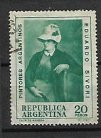 ARGENTINA - AÑO 1968 - 50º Aniversario De La Muerte Del Pintor Eduardo Sívori - Usado - Usati