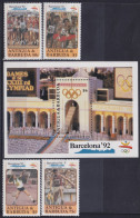 F-EX48933 ANTIGUA BARBUDA MNH 1990 OLYMPIC GAMES BARCELONA ATHLETISM JAVELIN.  - Verano 1992: Barcelona