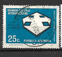 ARGENTINA - AÑO 1971 - Reunión General Interamericana De Carreteras. - Usado - Used Stamps