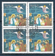 Brasil (Brazil) - 1993 - Block Of 4 CBC: Cristmas - Yv 2151 - Cristianismo